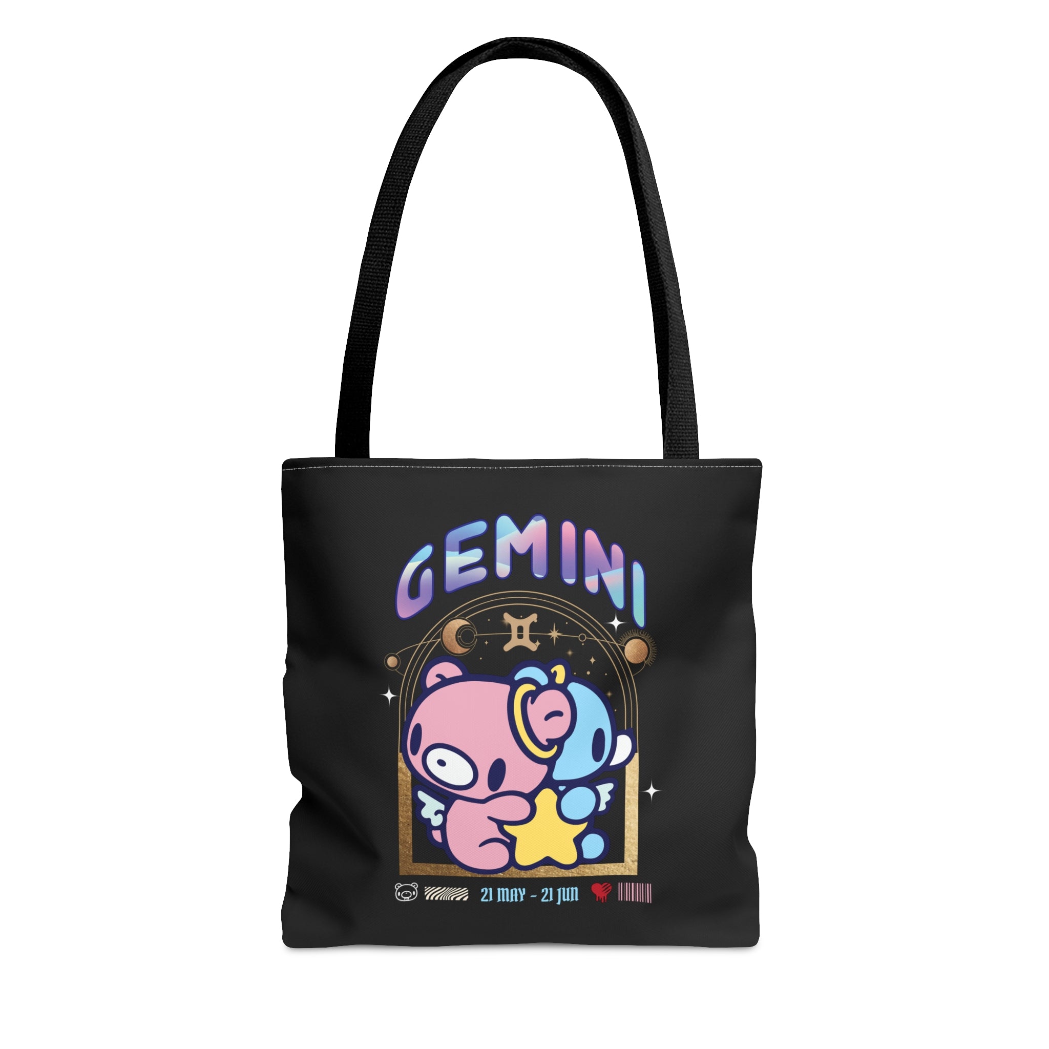 Gloomy Gemini zodiac Tote Bag